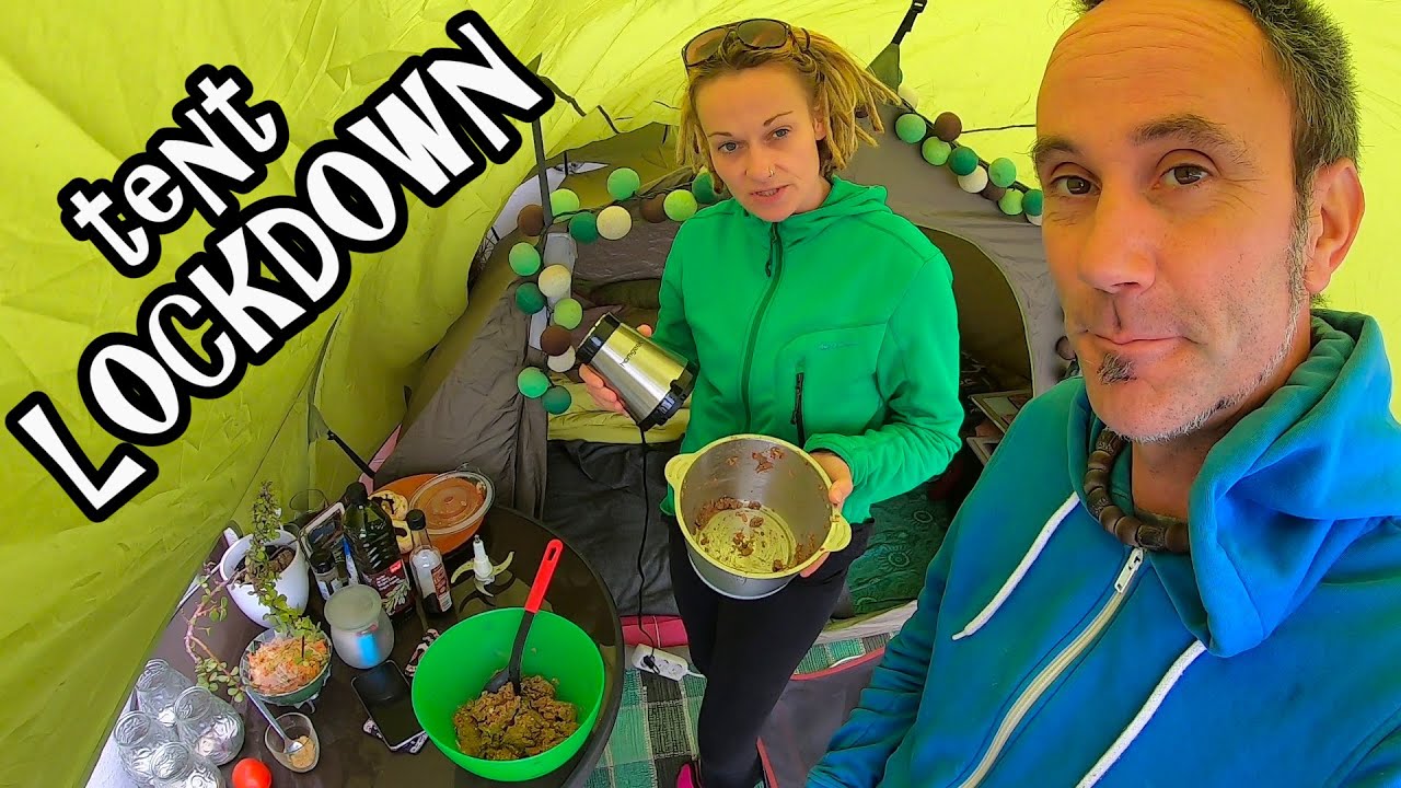 Spending LOCKDOWN in a TENT - LIFE after VAN LIFE