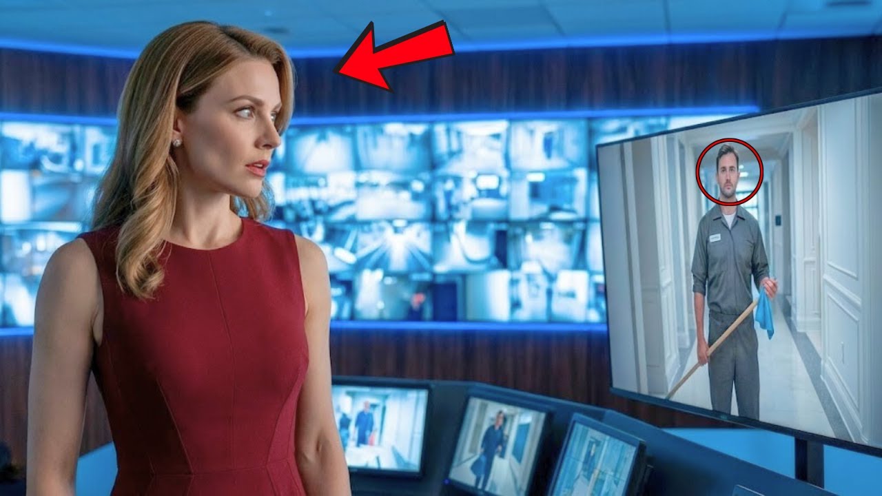 Bilionária Escondeu Câmeras na Mansão — Até Ver o Que Fez o Zelador Pai Solteiro