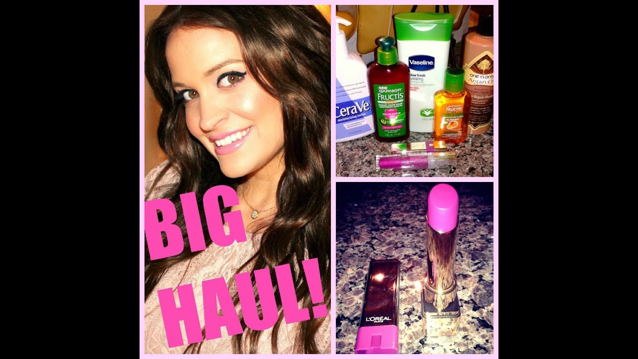 HAUL ! ♡ NEW Drugstore Makeup, Hair Products, Fashion & Skincare ♡