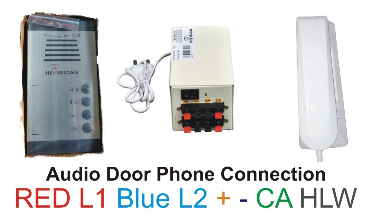 Audio Door Phone Connection I Hivisions Yashicom door phone connection diagram I Wiring diagram ADP