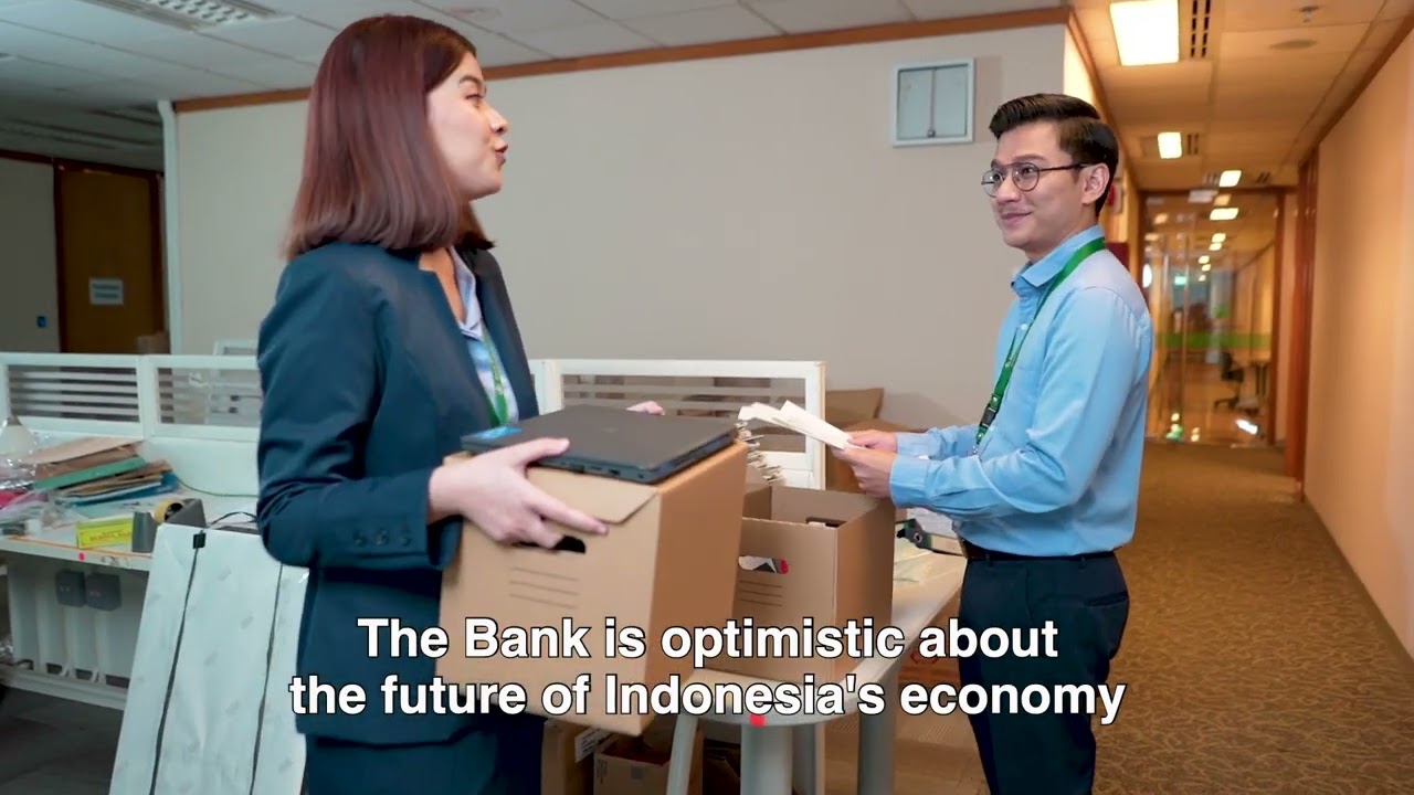 Relocation Video of Bank Resona Perdania's Head Office to Jakarta Mori Tower