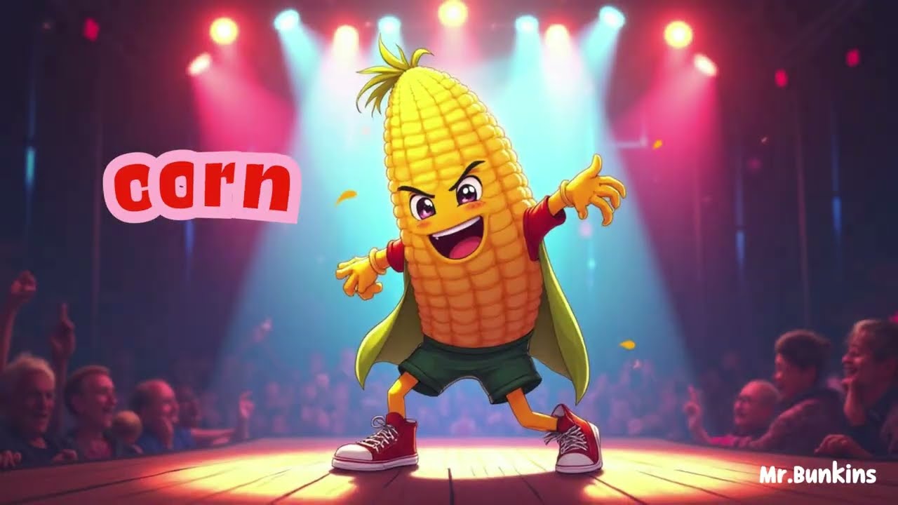 Vegetable Song | Songs for kids | Nursery Rhymes & Kids Songs | Mr. Bunkins