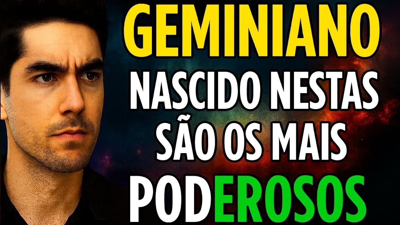 GEMEOS NASCIDOS NESTAS DATAS SÃO OS MAIS PODEROSOS. VEJA QUAL SUA POSIÇÃO.