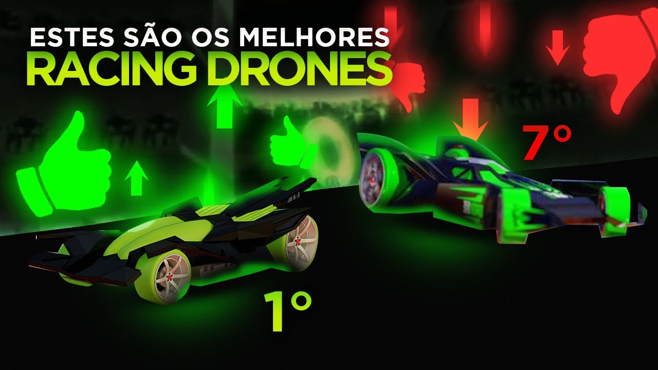 DO PIOR AO MELHOR CARRO dos Racing Drones - HotWheels Acceleracers