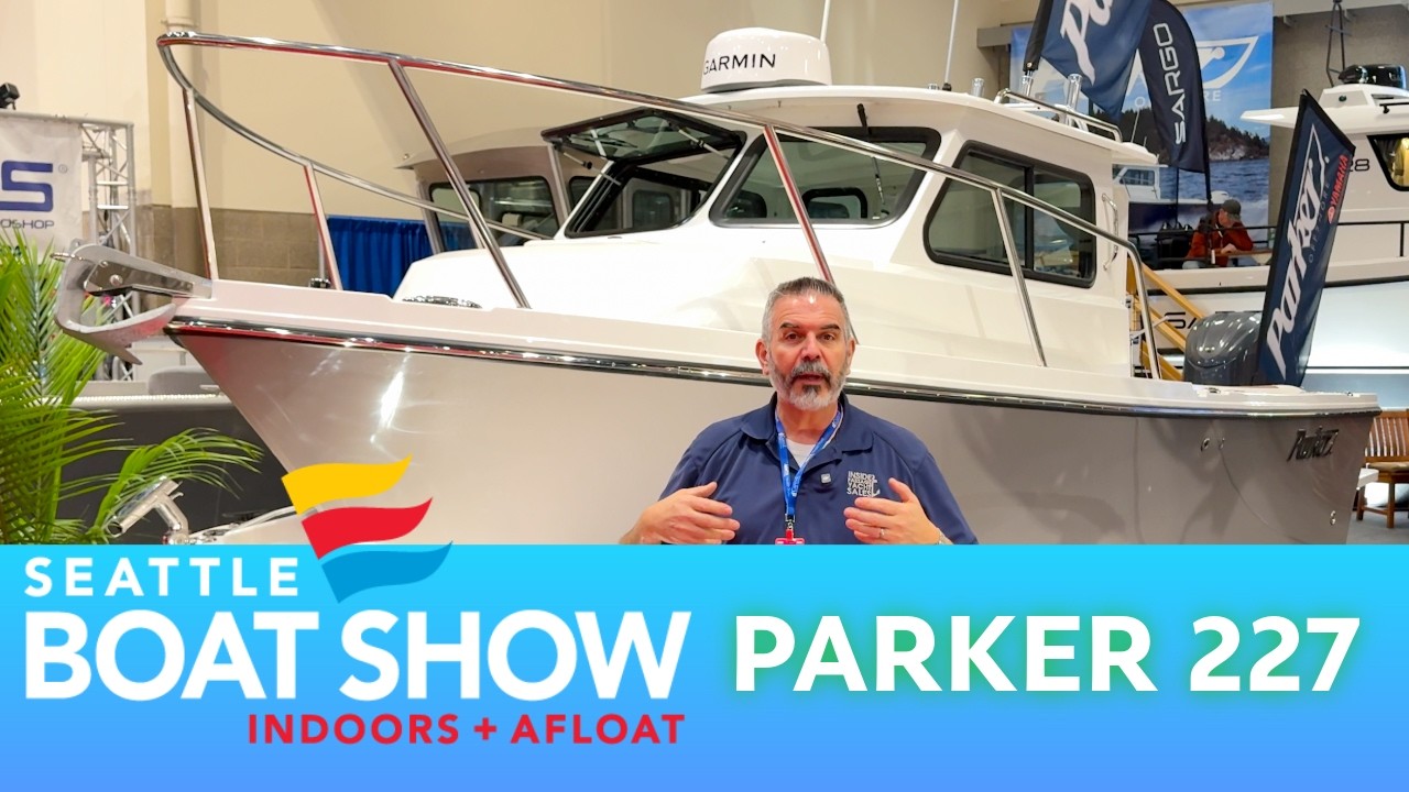 Ознакомление с новой лодкой Parker 227 | Виртуальный тур по выставке лодок в Сиэтле