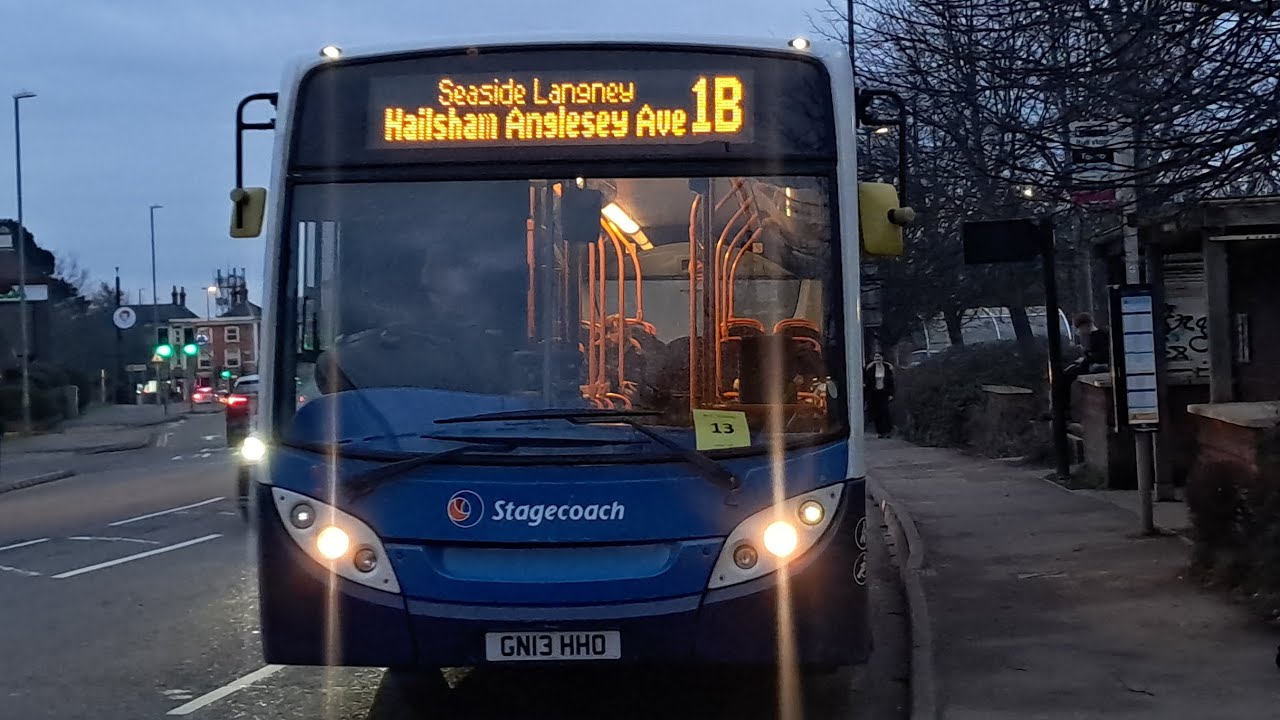 *SQUEAKY TURBO + REDLINING* Onboard Stagecoach Eastbourne Enviro200 36898