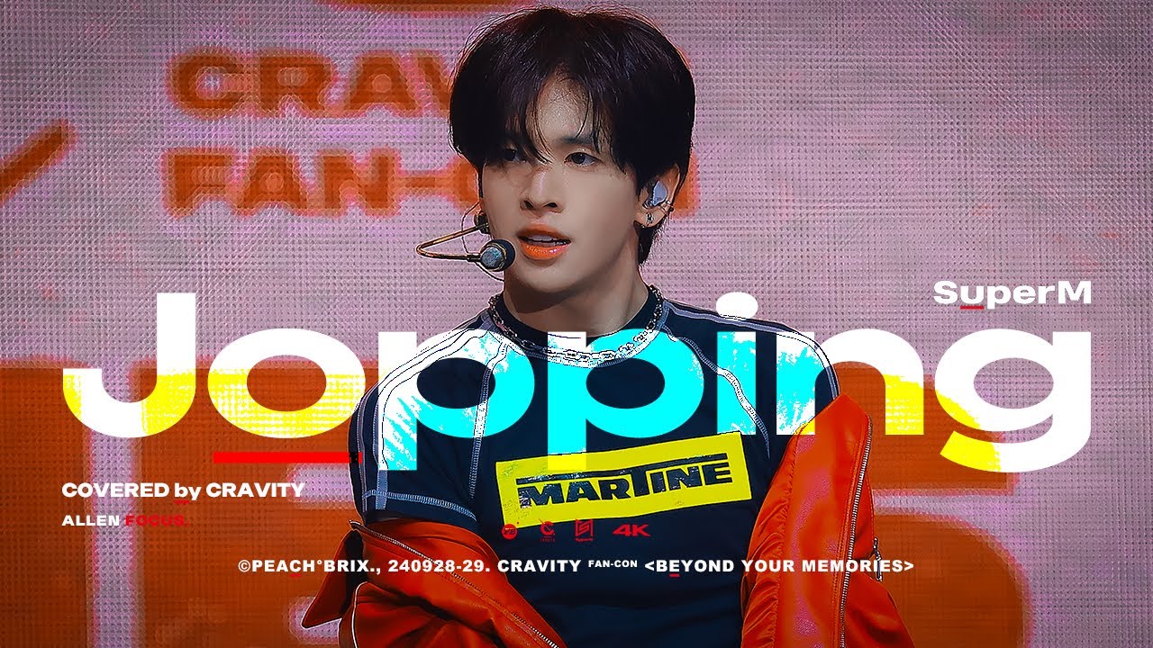 240928-29 CRAVITY(크래비티)앨런 직캠 'Jopping(SuperM)' COVER ALLEN FOCUS @'BEYOND YOUR MEMORIES'[4K]