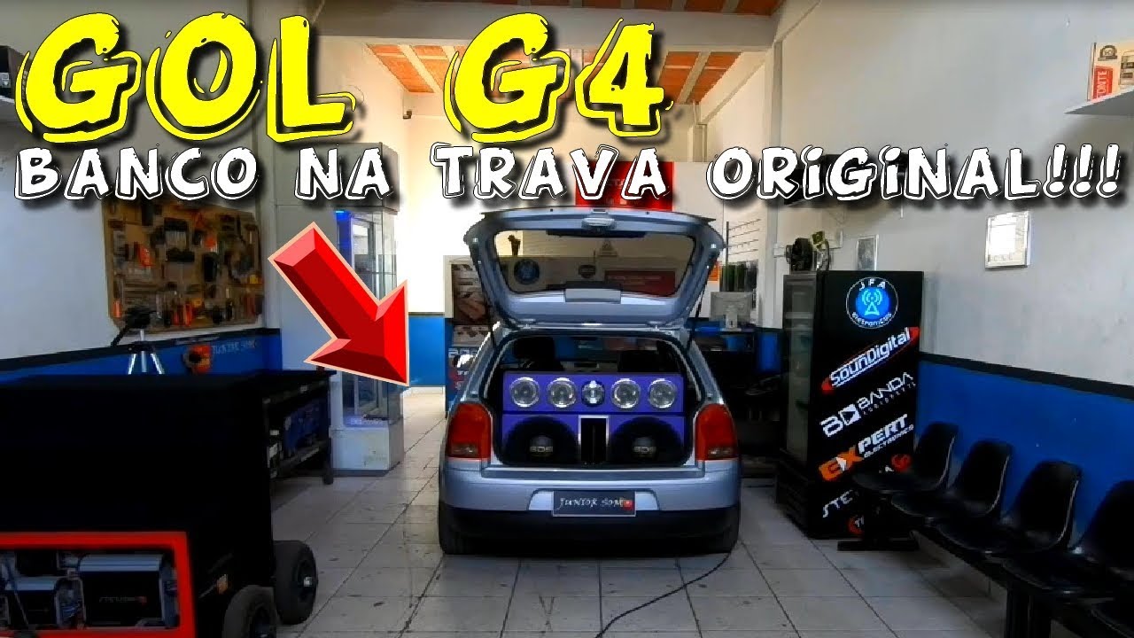 Gol G4 GRAVE MONSTRO E BANCO NA TRAVA ORIGINAL!!! ☢JuNiOr SoM♛®