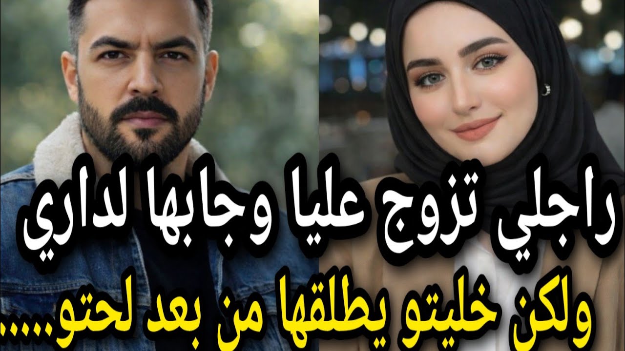 راجلي تزوج عليا وجابها لداري ولكن خليتو يطلقها من بعد لحتو يتربى...😡💔