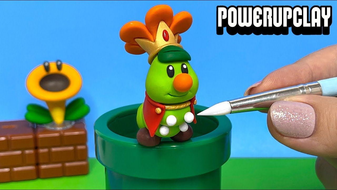 Making Prince Florian from Super Mario Bros. Wonder | Polymer Clay