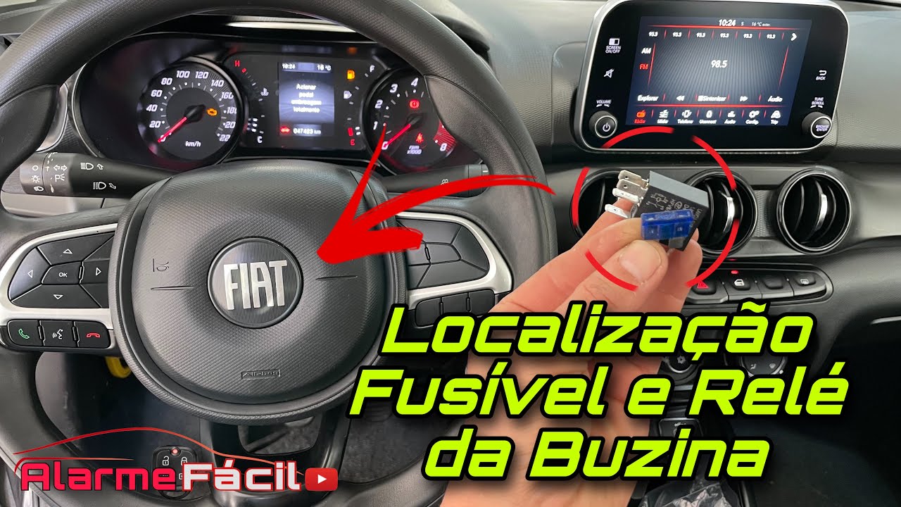 ✅ Localização do Relé e Fusível da Buzina Fiat Cronos