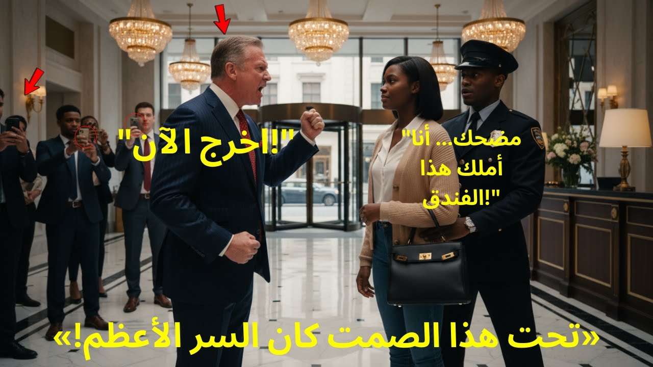""لقد صدمت العالم! رجل ثري يصفع امرأة سوداء... لكنه لم يكن يعلم أنها تملك الفندق!"