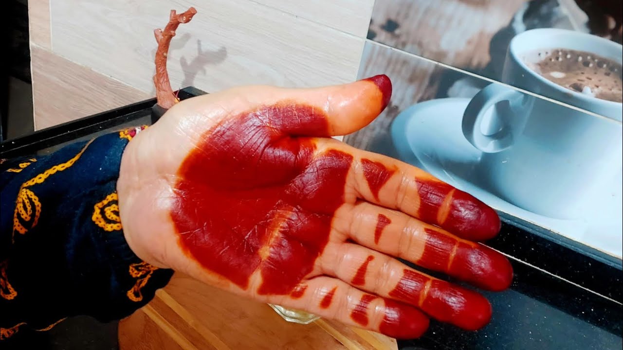 الحنه واختراعي السري لأول مره علي اليوتيوب مش هتصدقوا ايه اللي ثبتت الحنه بيه موجود في كل بيت