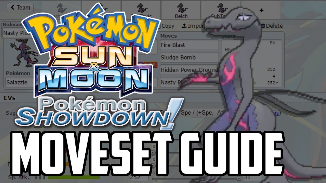 How to Use Salazzle in Pokemon Sun and Moon OU - Salazzle Moveset + Strategy Guide