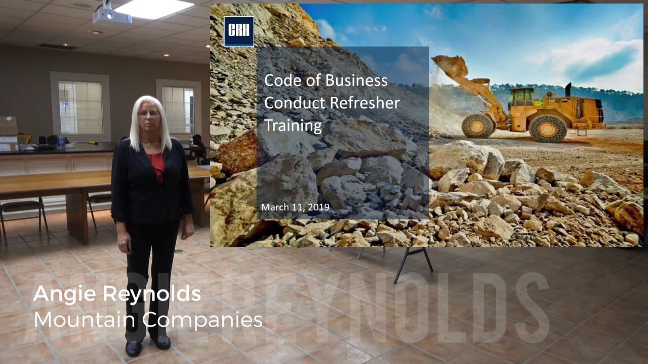 Code of Business Conduct - Angie Reynolds