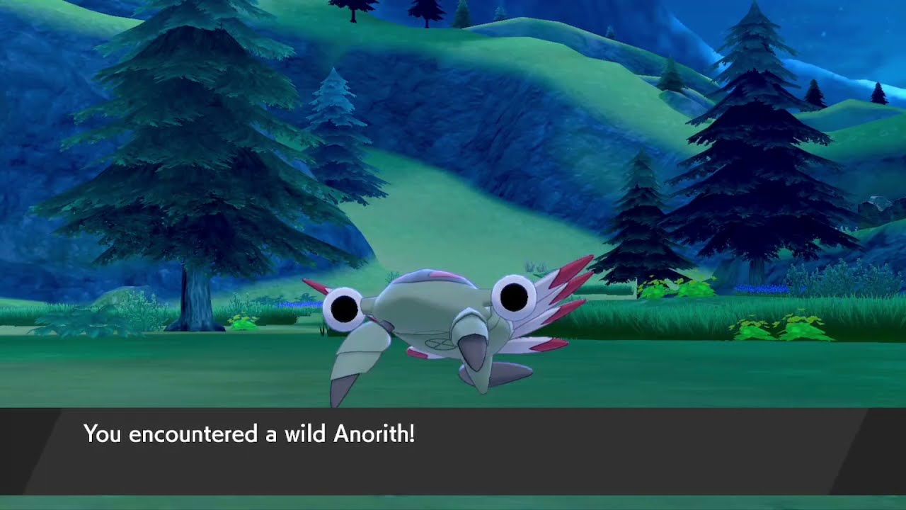 Shiny Anorith after 281 encounters!|Pokemon Sword and Shield