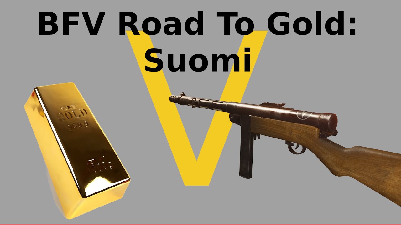Road To Gold: Suomi, The Best SMG