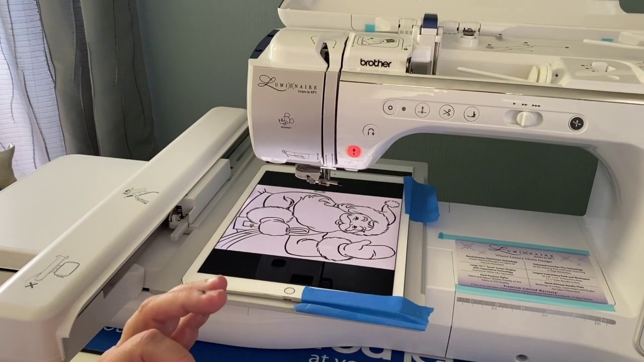 Ipad Scan on Brother Luminaire   HD 720p