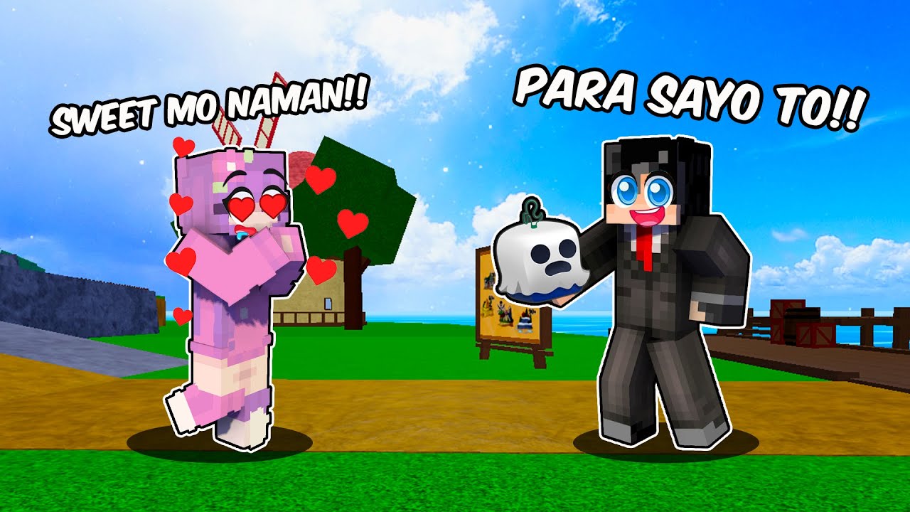 BINIGYAN Ko ng RARE FRUIT si CRUSH Para Mapakilig sa BLOX FRUIT ROBLOX!
