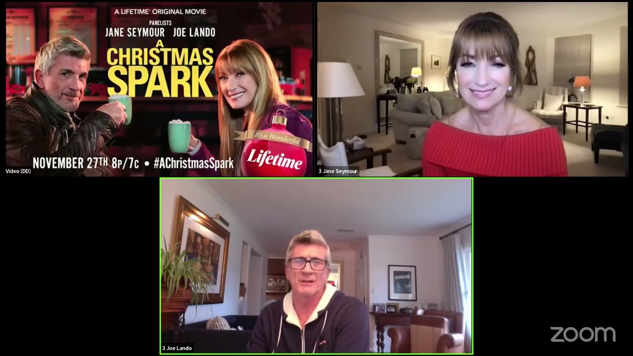 Interview with Jane Seymour and Joe Lando in 