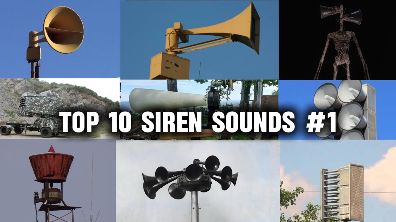 Top 10 Scariest Siren Sounds Ever Recorded! 😱🔊 (You Won’t Sleep After #1)