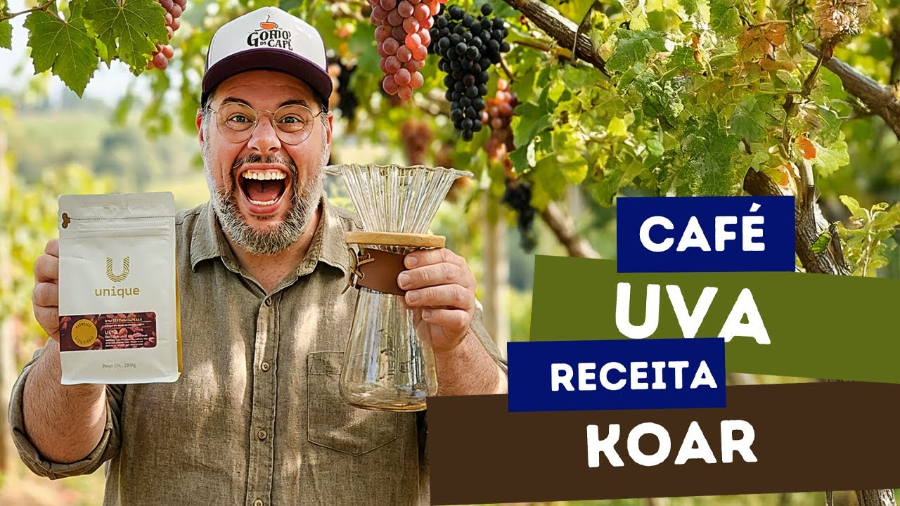 🍇Unique - Uva - Receita no Koar☕✨