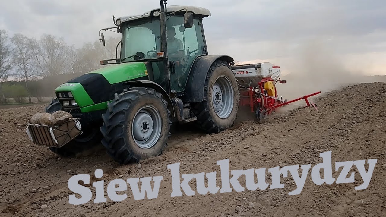 Siew kukurydzy 2020 W KURZU !!! deutz-fahr/ozdoken