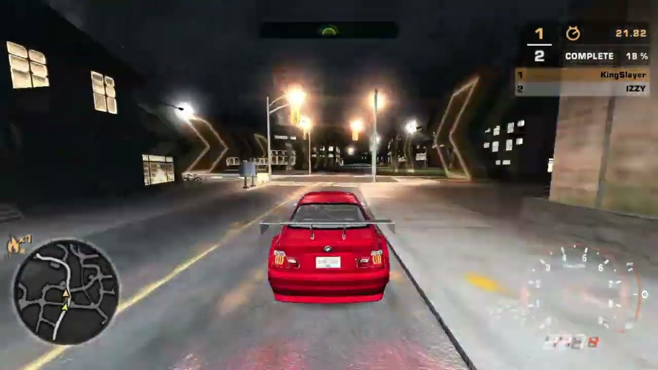BMW M3 GTR NIGHT RUN AT ROCKPORT | NFSMW | Real Life Sound Mod UPDATE | MAJOR !!!