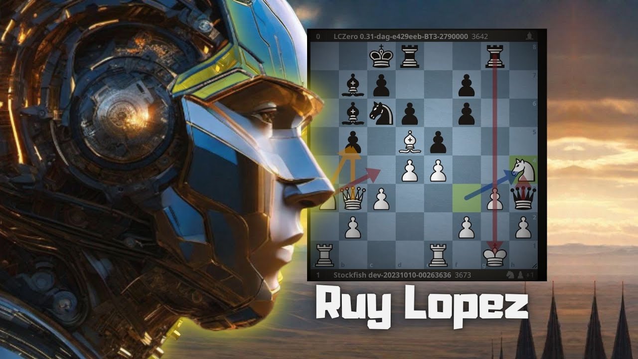 Stockfish 16 РАСКРЫВАЕТ старую плохую теорию дебюта - Stockfish против Lc0 -TCEC 25 - Руй Лопес -...