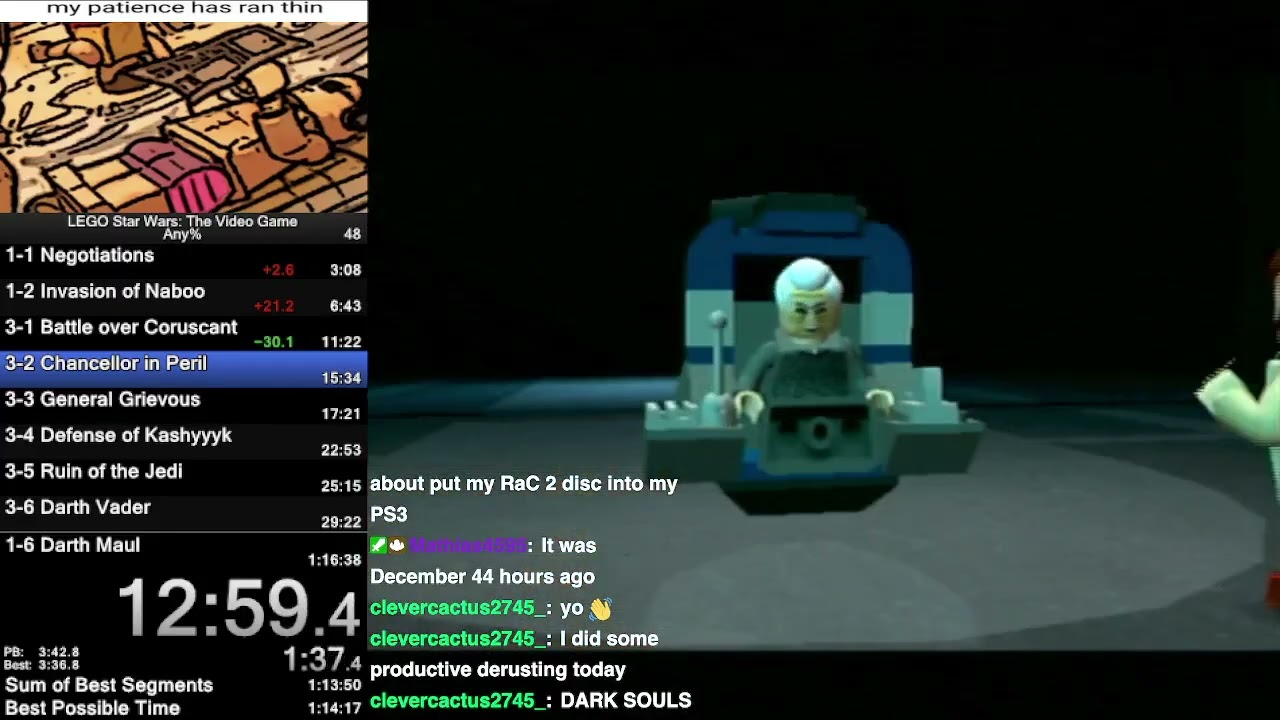 LEGO Star Wars: The Video Game - Any% Speedrun in 1:13:56