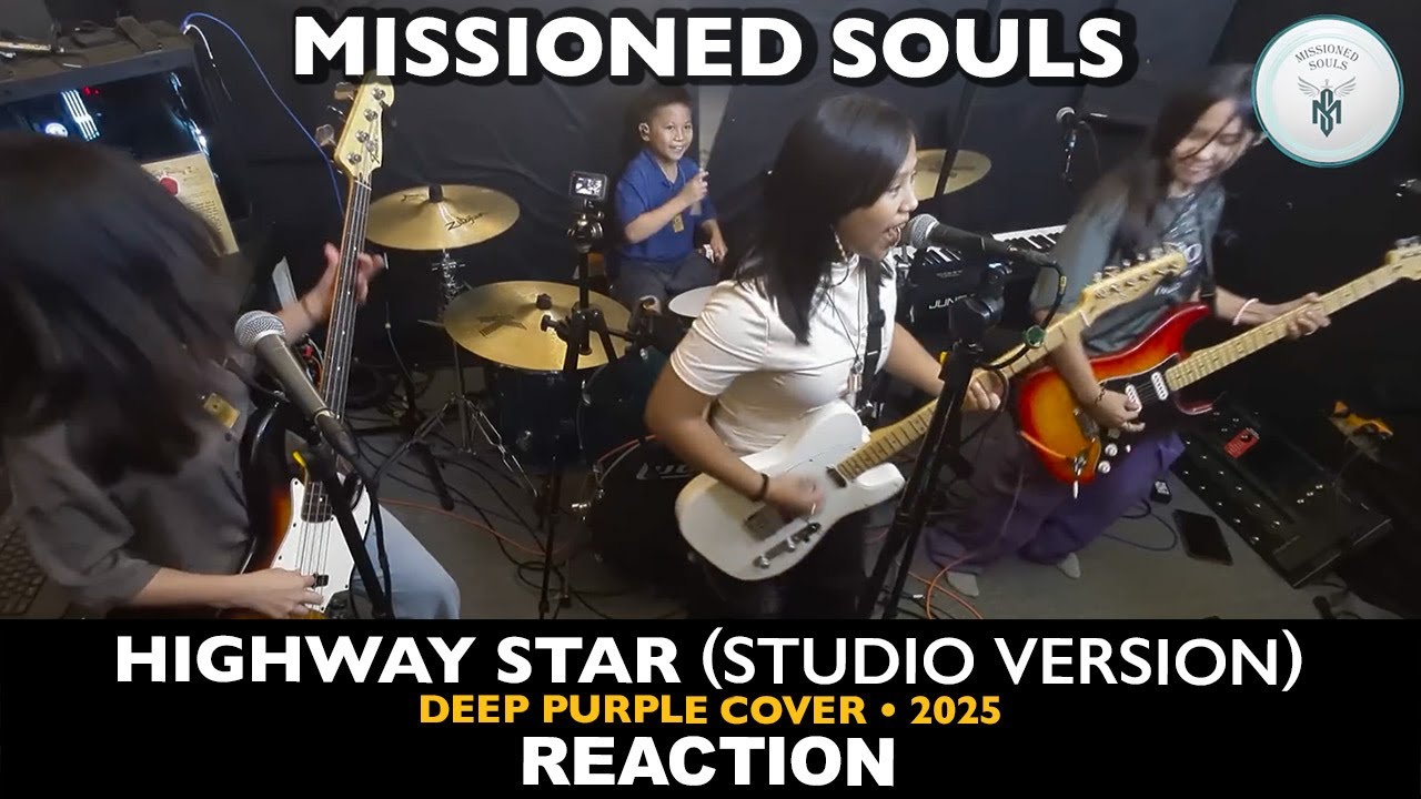Musicians REACT to Missioned Souls: Highway Star STUDIO VERSION (Deep Purple cover, 2025)
