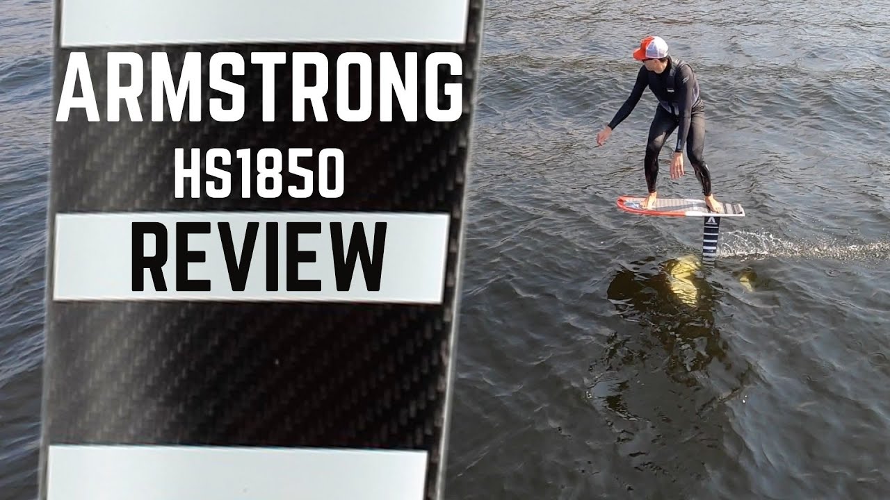 Обзор Armstrong Foil | Armstrong HS1850 и сравнение с AXIS 1150 для серфинга на озёрном фойле