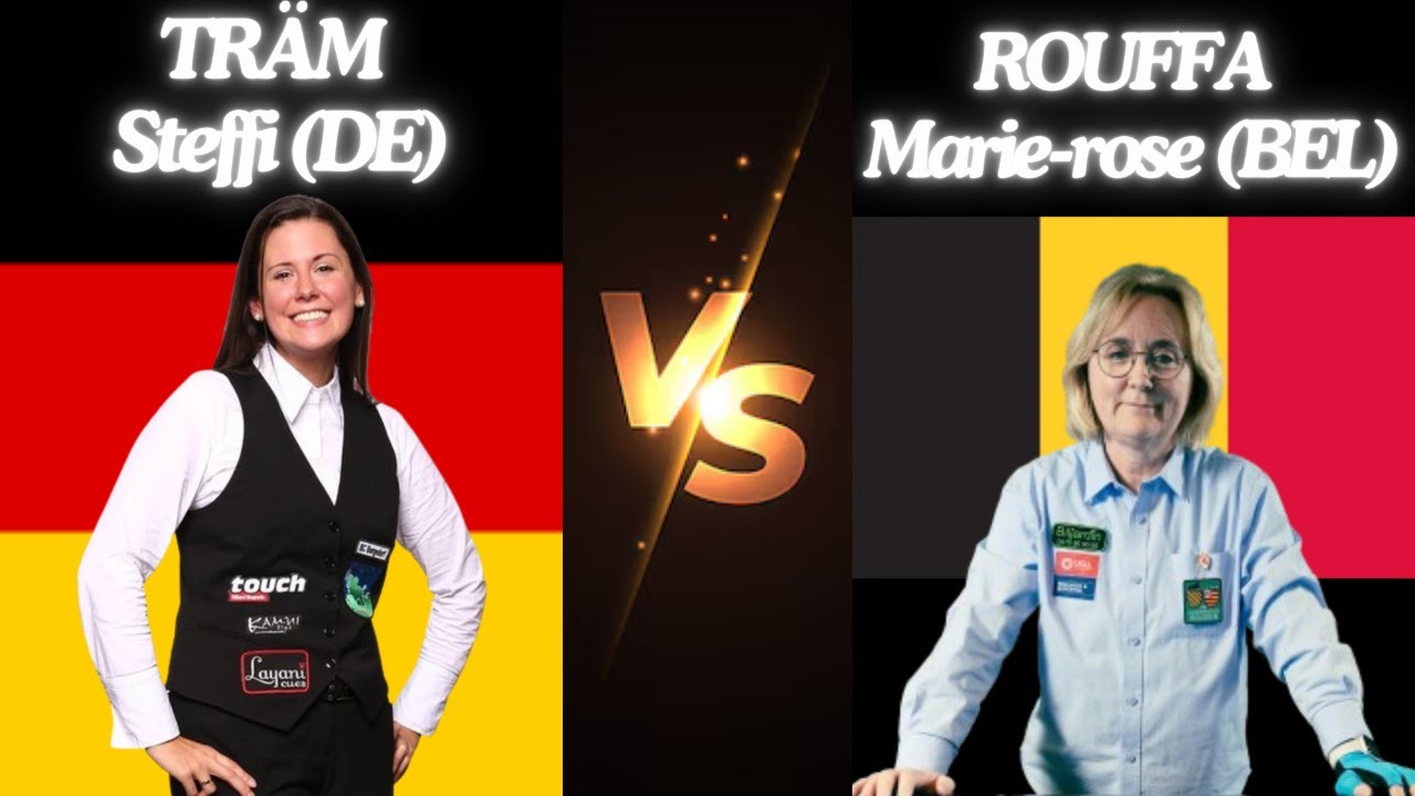 34 / PREDATOR GP 3-CUSHION LADIES - QUALIF - TRÄM Steffi Vs ROUFFA Marie-rose