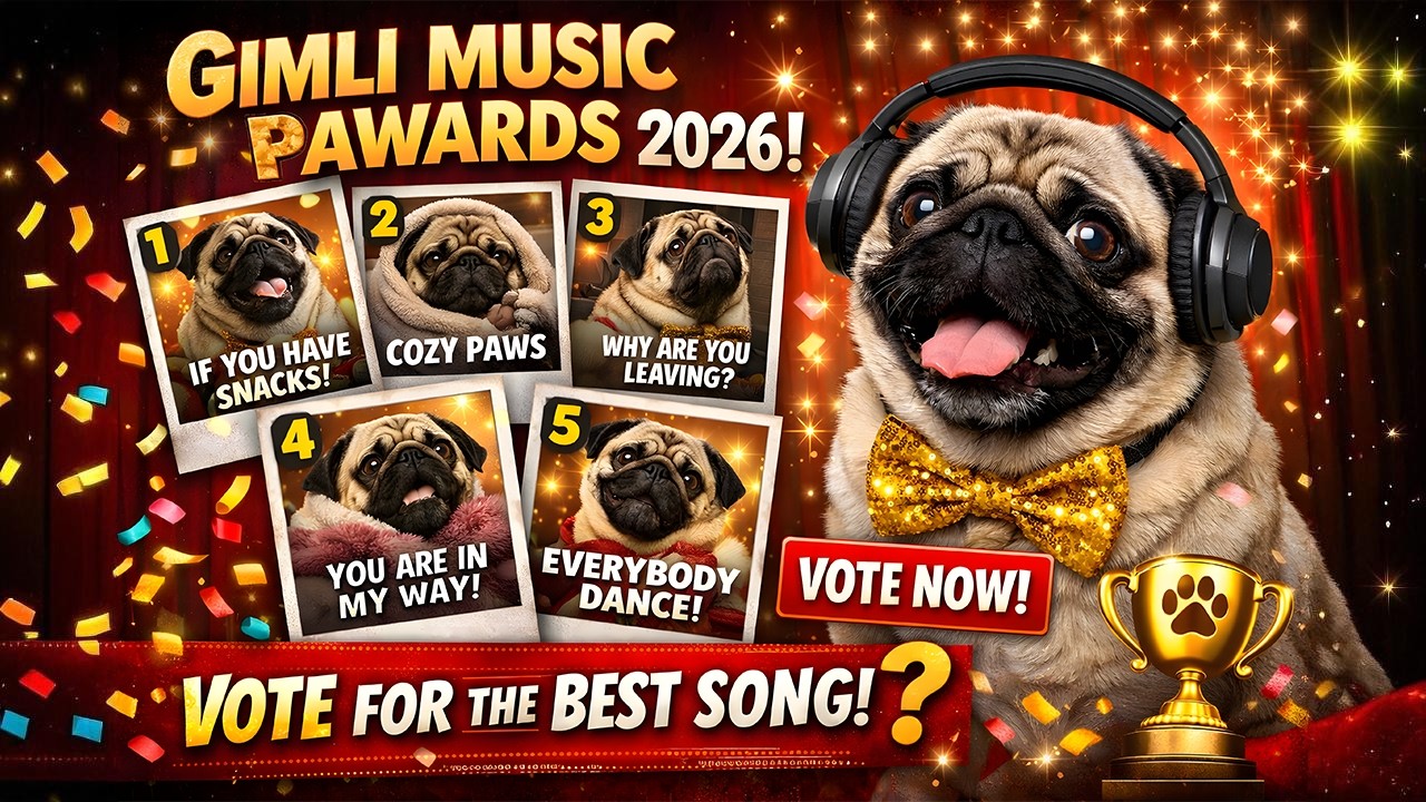 This Dog Just Started His Own Music Awards Show 🏆 | Gimli Unleashed: The Pug Show – Special