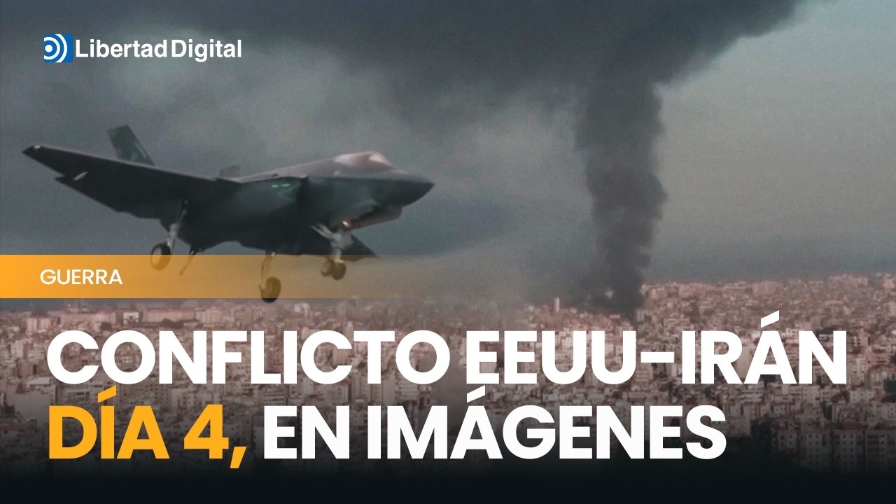 CONFLICTO EEUU-IRÁN: día 4, en imágenes