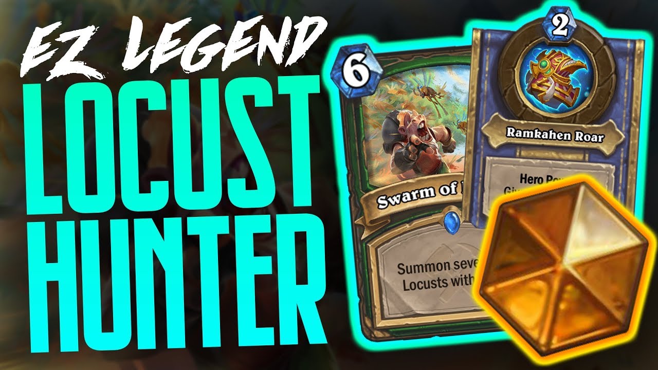 EZ Legend with Locust Hunter | 72% Winrate | Saviors of Uldum | Hearthstone