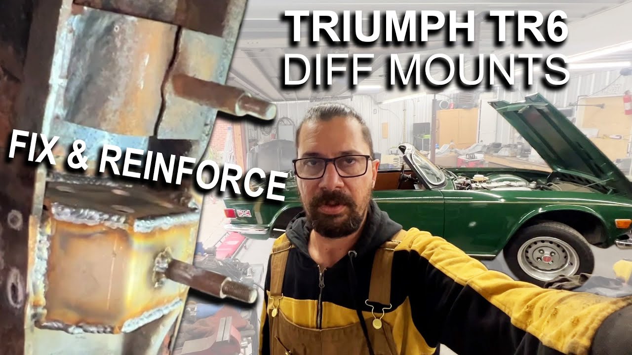 Triumph TR6 - Diff Mounts Reinforcement