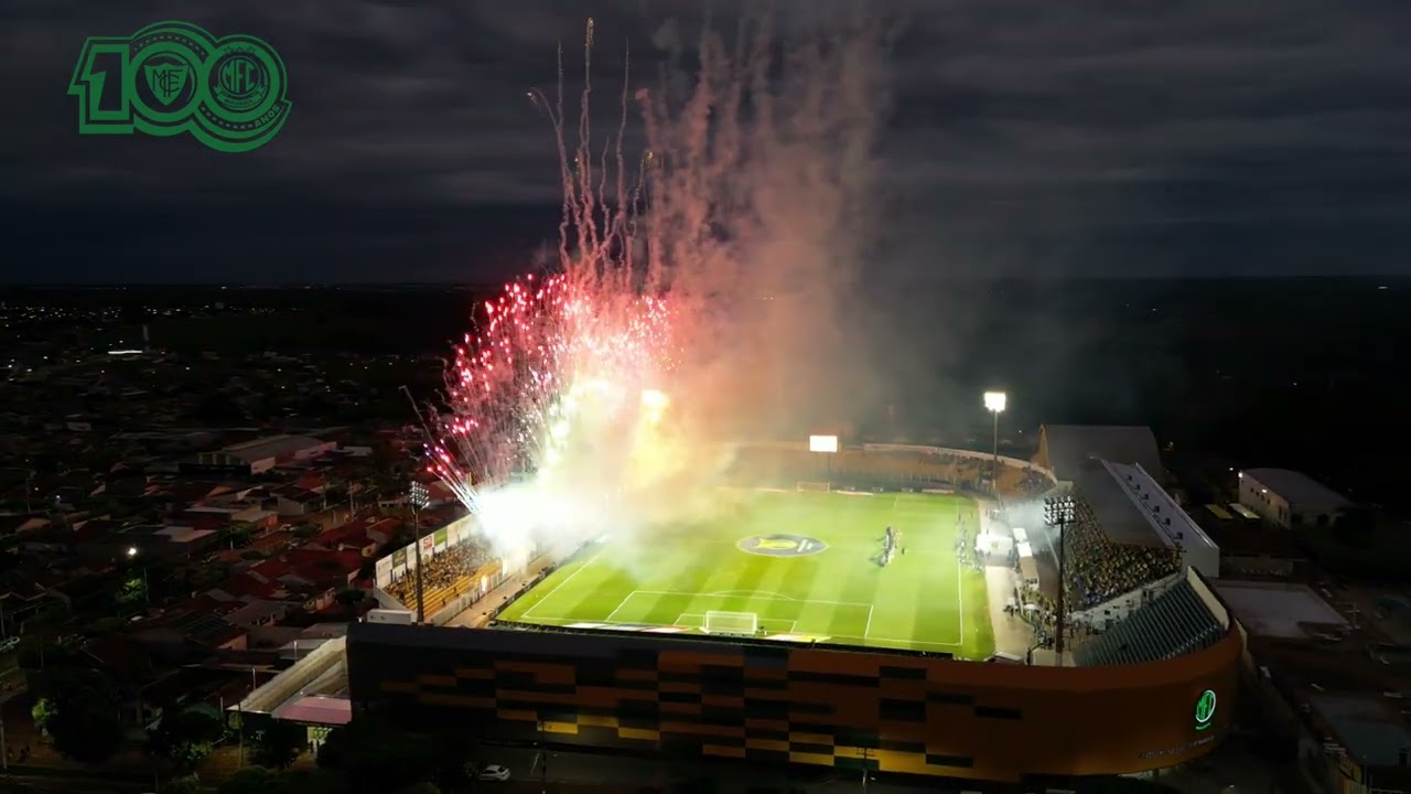 🏟 O NOVO MAI&Atilde;O VISTO DO ALTO - IMAGENS DO PRIMEIRO JOGO DE S&Eacute;RIE A DO MIRASSOL EM CASA!💛💚🦁