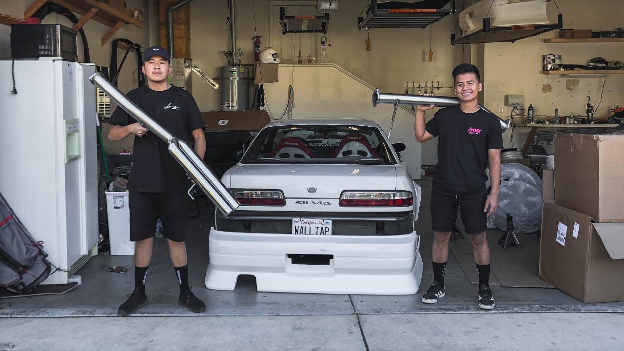 NEW Exhaust for the S13!