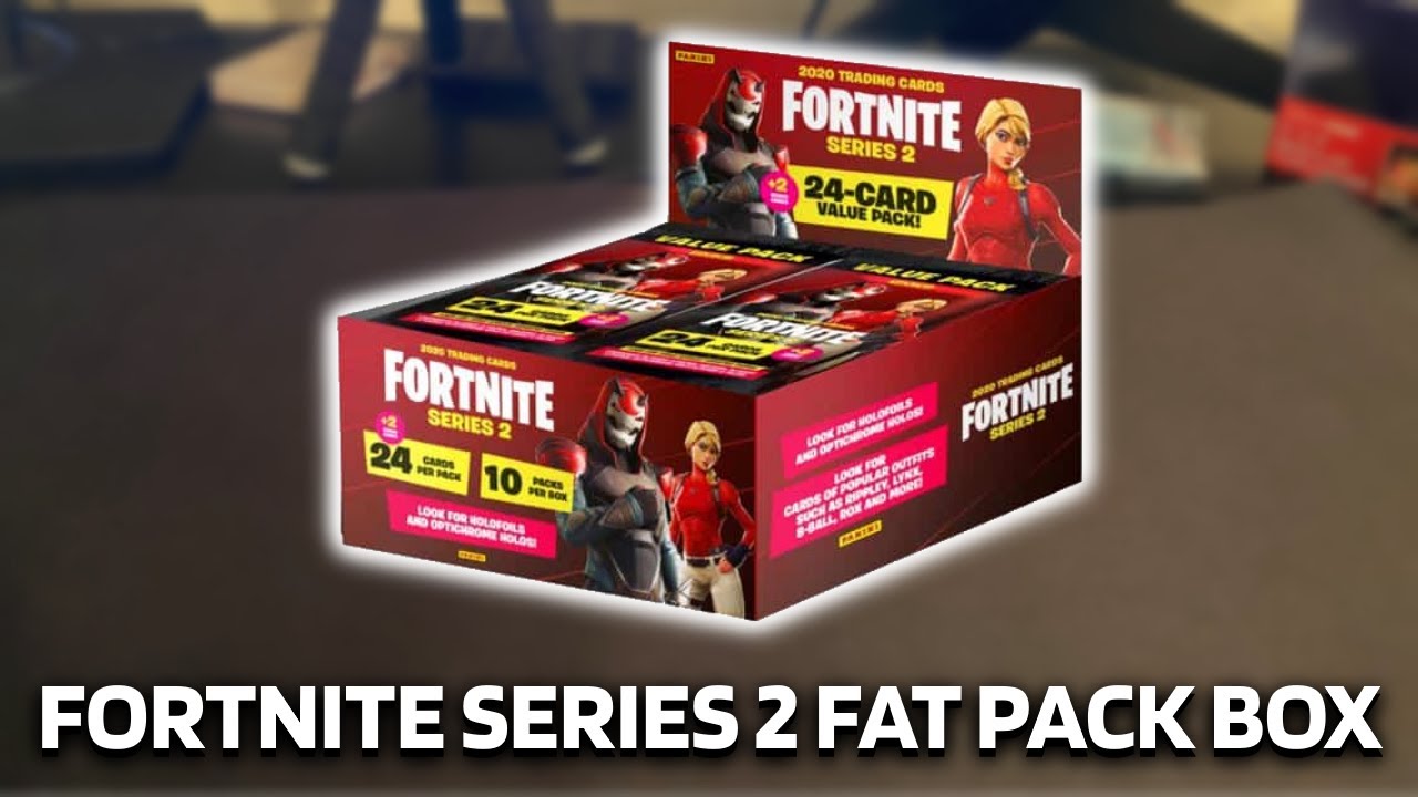 GREAT PULLS! | Fortnite Series 2 Value/Fat Pack Box Opening!