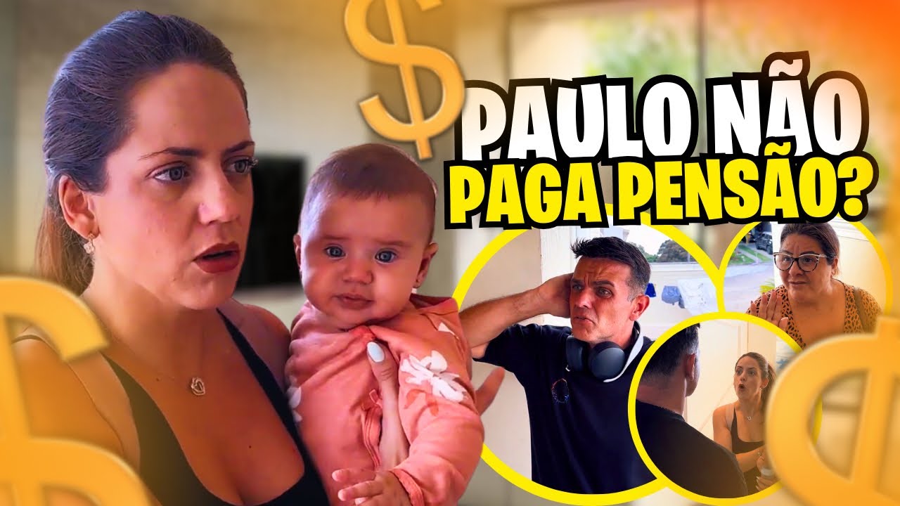 O pai da minha filha não cumpre com as obrigações dele! Ele quer viver como um garotão 😥😕
