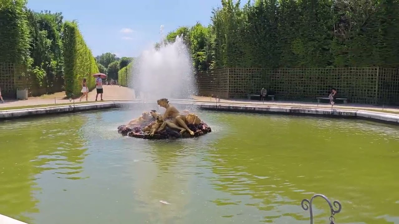 Les jardins musicaux du Chatêau de Versailles