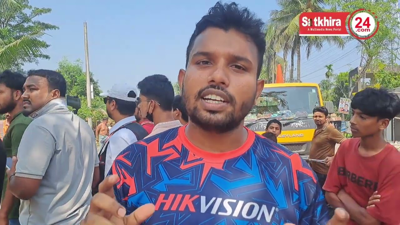 সড়ক ও জনপদ বিভাগের শ্যামনগর-ভেটখালি রাস্তার দুপাশের অবৈধ স্থাপনা উচ্ছেদ!  ভূমিহীনরা চরম বিপদে!