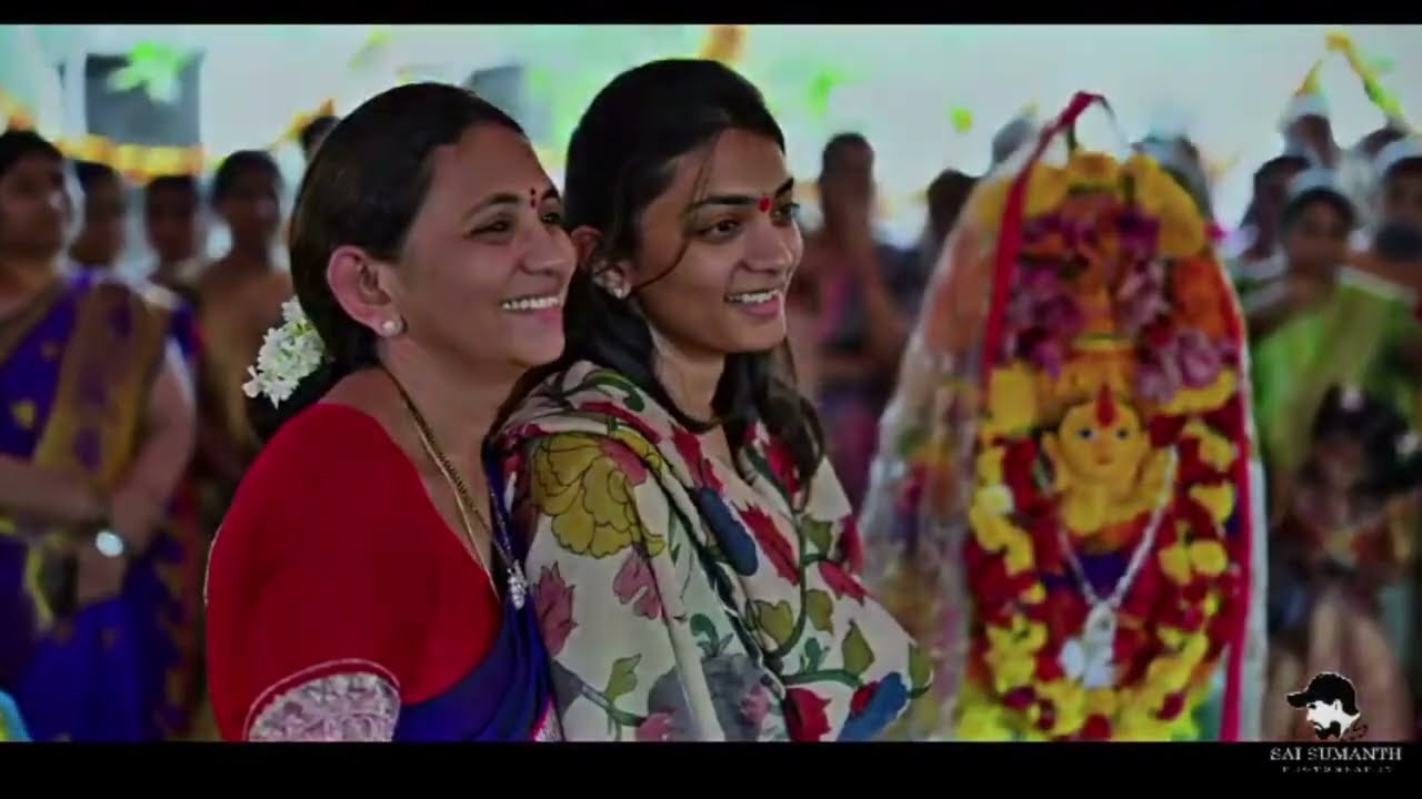 Drone Captured Bathukamma & Cultural Fest 2024 in SCIT @ KMM /#Bathukamma/#TechFest/#SCIT/#PrasadSir