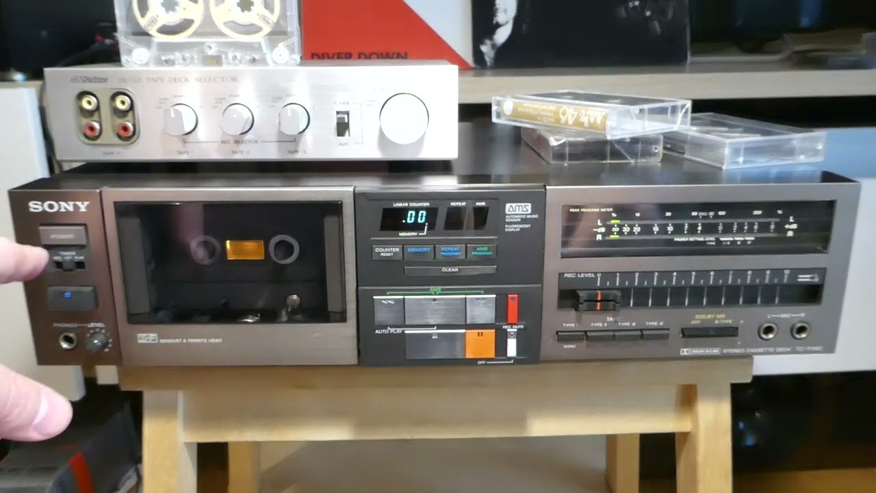 Sony TC-FX6C аудио дека 1981 года выпуска