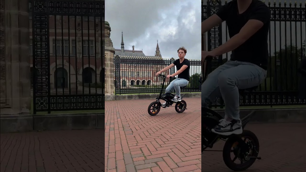 Urban Rides Made Easy 🌆 DYU D3S in Action  #ebike#cycling #bikelife #bicycle #electricbike #dyubike