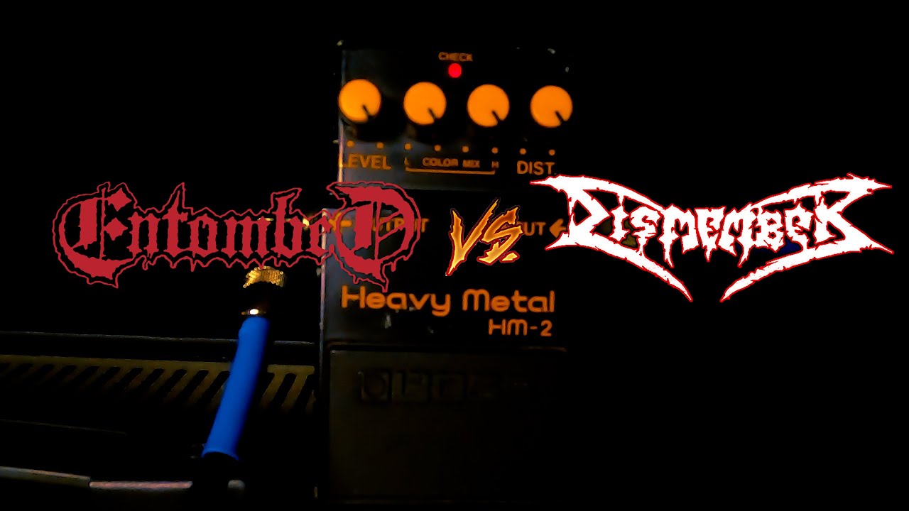 Boss HM-2 - Entombed vs Dismember Riff Compilation (Old-School Swedish Death Metal)