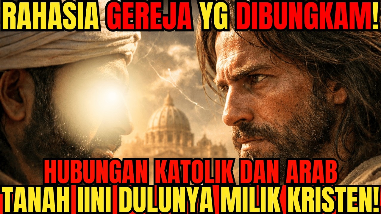 SEJARAH YG DIBUNGKAM❗️KATOLIK & TANAH ARAB TERNYATA TERHUBUNG❗️YESUS PERNAH DATANG KESINI❗️