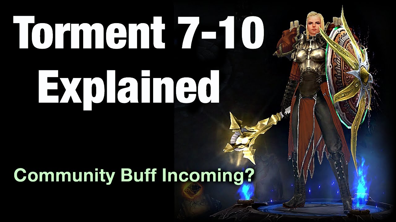 Объяснение различий между Torment 7 и 10 &mdash; Diablo 3