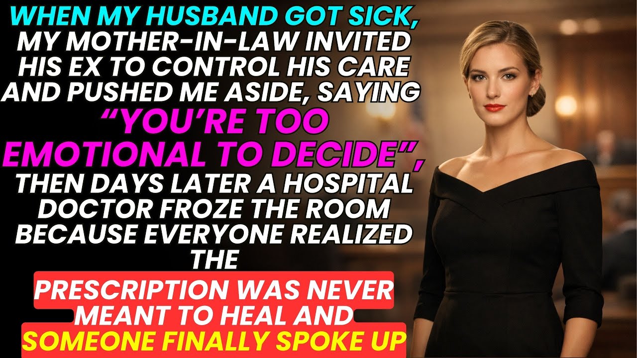 My Mother in Law Invited His Ex to Care for Him—The Prescription Raised Alarms
